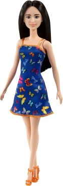 Barbie lalka HBV06 plażowa niebieska sukienka