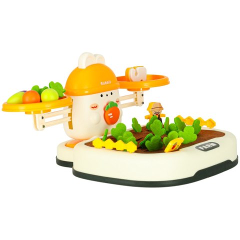 Gra planszowa zręcznościowa marchewkowe pole familijna gra dla dzieci