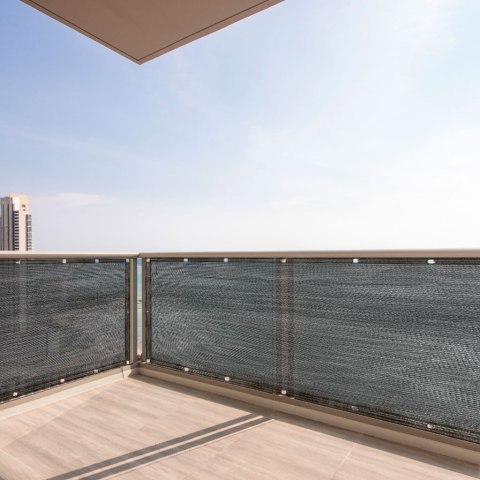 Osłona balkonowa LUARO mata maskująca siatka cieniująca na balkon taras 150g/m2 105x500cm UV Osłona balkonowa LUARO mata maskująca siatka cieniująca na balkon taras 150g/m2 105x500cm UV