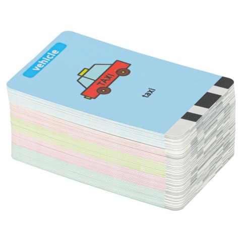 Robot edukacyjny interaktywny nauka rysowania pisania zestaw fiszki mazaki pomarańczowy