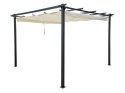 PERGOLA ogrodowa Para Sole ESTIVO 3x3x2,4m Wodoodporne zadaszenie SP0835