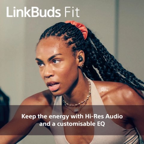 Bezprzewodowe słuchawki z redukcją szumów Sony WF-LS910N LinkBuds Fit, fioletowe | Sony Bezprzewodowe słuchawki z redukcją szumów Sony WF-LS910N LinkBuds Fit, fioletowe | Sony