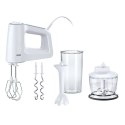 Braun | MultiMix 3 Hand Mixer | HM 3135 WH | Hand Mixer | 500 W | Number of speeds 5 | Turbo mode | White