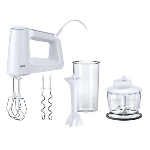 Braun | MultiMix 3 Hand Mixer | HM 3135 WH | Hand Mixer | 500 W | Number of speeds 5 | Turbo mode | White