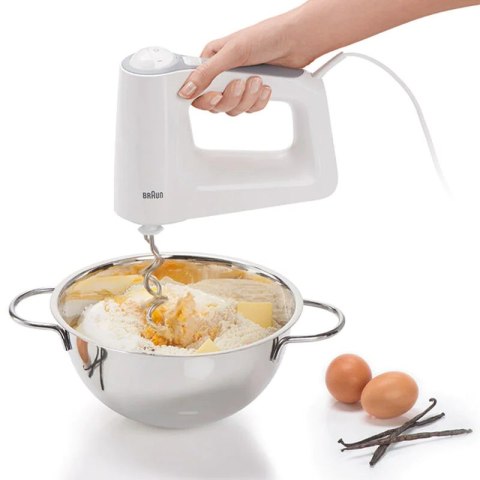 Braun | MultiMix 3 Hand Mixer | HM 3135 WH | Hand Mixer | 500 W | Number of speeds 5 | Turbo mode | White
