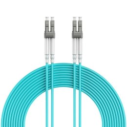 Cablexpert Multimode Duplex OM4 50/125 Fiber Optic Cable, 0.5 m | CFO-MDOM4-LC/LC-0.5M