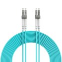 Cablexpert Multimode Duplex OM4 50/125 Fiber Optic Cable | CFO-MDOM4-LC/LC-1M | Blue | 1 m
