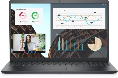 Dell Vostro 15 3530 | Black | 15.6 " | WVA | FHD | 1920 x 1080 pixels | 120 Hz | Anti-glare | Intel Core i7 | i7-1355U | 16 GB |