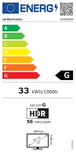 LG 32UN650K-W | 32 