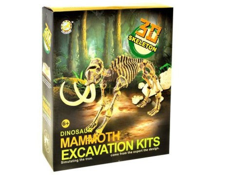 Szkielet Mamuta 3D wykopaliska zestaw ZA1777 B Szkielet Mamuta 3D wykopaliska zestaw ZA1777 B