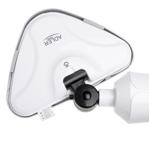 Adler Steam Mop | AD 7068 | Power 1300 W | Water tank capacity 0.35 L | White/Grey