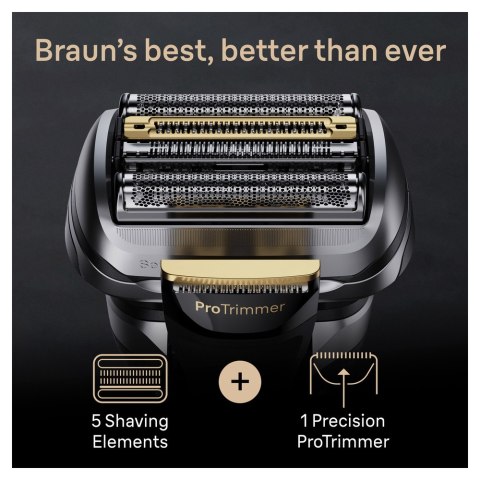 Braun | Shaver | 9515S Series 9 Pro+ | Operating time (max) 60 min | Wet & Dry | Lithium Ion