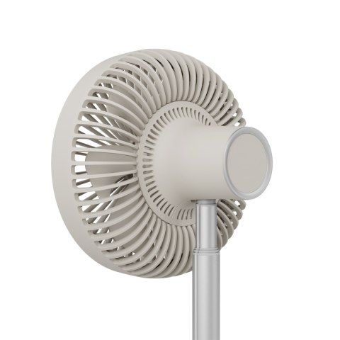 Duux Fan | Rize Flex | Stand Fan | Greige | Diameter 21 cm | Number of speeds 4 | Oscillation | 10 W | No