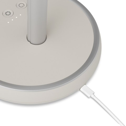 Duux Fan | Rize Flex | Stand Fan | Greige | Diameter 21 cm | Number of speeds 4 | Oscillation | 10 W | No