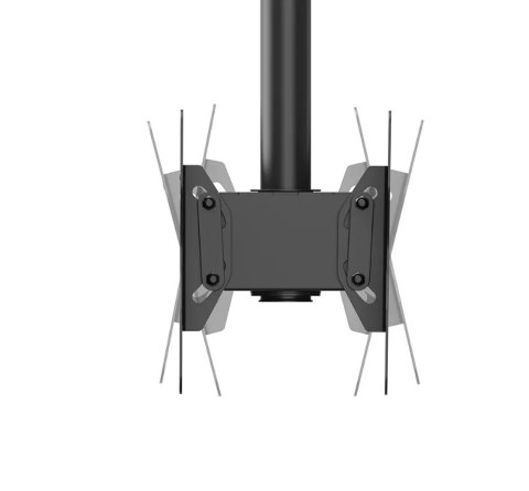 Neomounts CL35-340BL22 Monitor/TV mount ceiling 2 screens - 23-42" - max 45 kg/screen - VESA 100x100-200x200 - h 106-156 cm - bl Neomounts CL35-340BL22 Monitor/TV mount ceiling 2 screens - 23-42" - max 45 kg/screen - VESA 100x100-200x200 - h 106-156 cm - bl