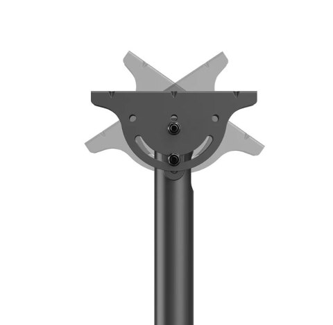 Neomounts CL35-340BL22 Monitor/TV mount ceiling 2 screens - 23-42" - max 45 kg/screen - VESA 100x100-200x200 - h 106-156 cm - bl Neomounts CL35-340BL22 Monitor/TV mount ceiling 2 screens - 23-42" - max 45 kg/screen - VESA 100x100-200x200 - h 106-156 cm - bl