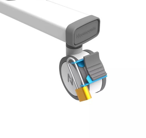 Neomounts MOVE ABL-875 Wheel lock for trolleys - lockable (excl. lock) - suitable for FL55-875BL1/WH1, FL50S-825BL1/WH1, FL50-52