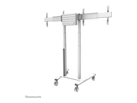 Neomounts MOVE ADM-875WH2 Screen adapter from 1 to 2 screens - 42-65" - max 40 kg/screen - VESA 100x100-800x400 - lockable (excl