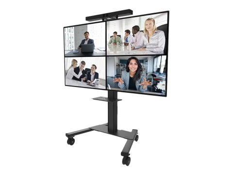 Neomounts MOVE AV1-825BL Videobar and multimedia kit - max 9 kg - universal and Bose Professional adapter - suitable for FL50S-8