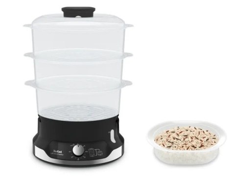 TEFAL Food Steamer VC204810	Ultracompact Black 800 W Capacity 9 L Number of baskets 3