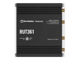 Teltonika RUT361 - router bezprzewodowy - WWAN - Wi-Fi - 3G, 4G - do montażu na szynie DIN, do montażu na ścianie, do montażu na