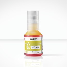 Brother BTD100Y Genuine Yellow Ink Bottle