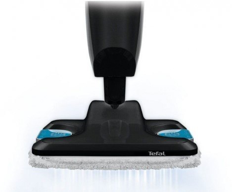 Tefal VP6555RH Steam Power Handstick Mop, 1200 W, Heating time 0,5 min, Black/Light Blue