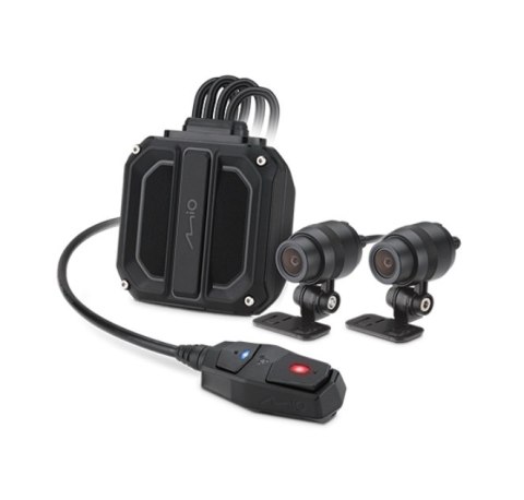 Dwuobiektywowy motocyklowy rejestrator jazdy MIO MiVue M820WD | Mio