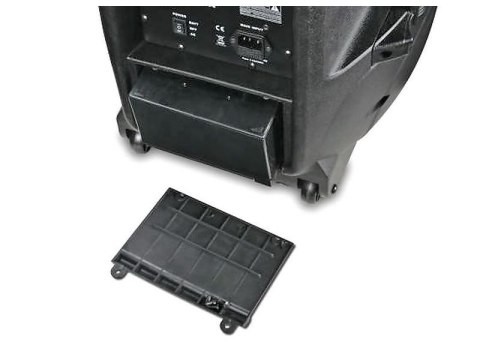 Wharfedale EZ-15A Mobile Active Sound System with microphones, Black