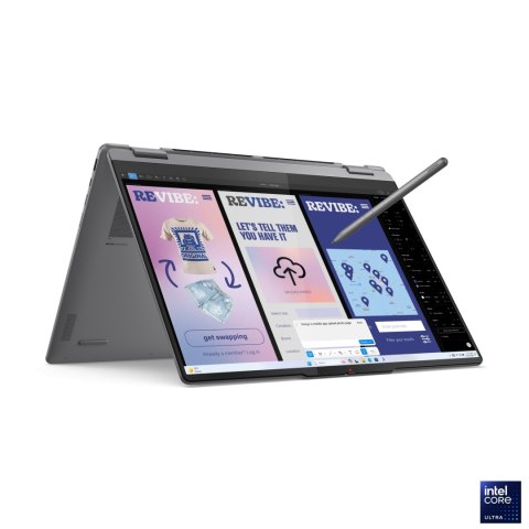 Lenovo Yoga 7 2-in-1 16ILL10 | Luna Grey | 16 " | OLED | Touchscreen | WQXGA+ | 2880 x 1800 pixels | Glossy | Intel Core Ultra 7