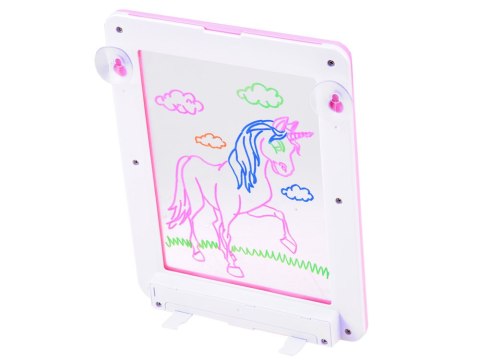 Podświetlana Tablica + okulary 3D pisaki TA0092 Podświetlana Tablica + okulary 3D pisaki TA0092