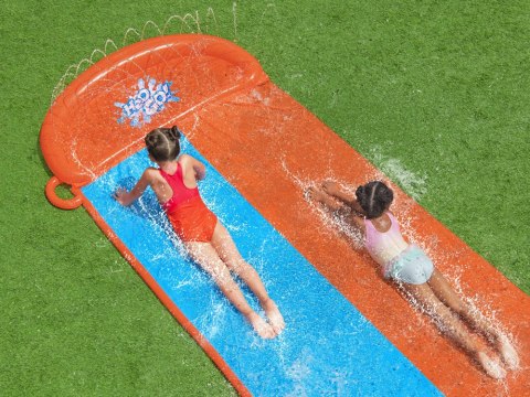 Bestway Podwójny ślizg wodny H2O GO! Długi - 4,88m 52328 Bestway Podwójny ślizg wodny H2O GO! Długi - 4,88m 52328