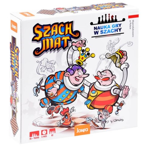 Jawa Gra planszowa ucząca podstaw gry w szachy SZACH MAT GR0542 Jawa Gra planszowa ucząca podstaw gry w szachy SZACH MAT GR0542