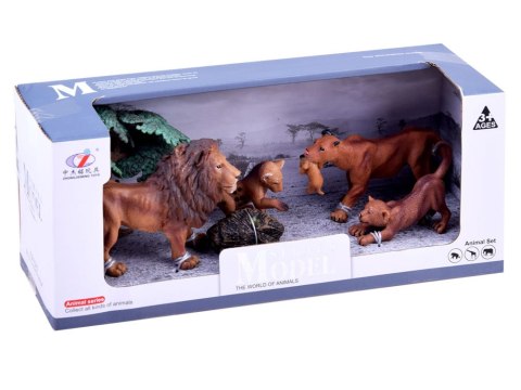 SERIA ZWIERZĘTA SAFARI Zestaw figurek Rodzina lwów KOLEKCJA ZA2990 SERIA ZWIERZĘTA SAFARI Zestaw figurek Rodzina lwów KOLEKCJA ZA2990