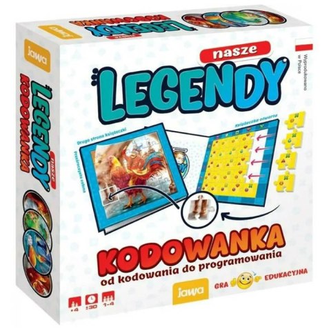 Jawa Gra logiczna ucząca podstaw kodowania - Nasze LEGENDY kodowanka GR0543 Jawa Gra logiczna ucząca podstaw kodowania - Nasze LEGENDY kodowanka GR0543