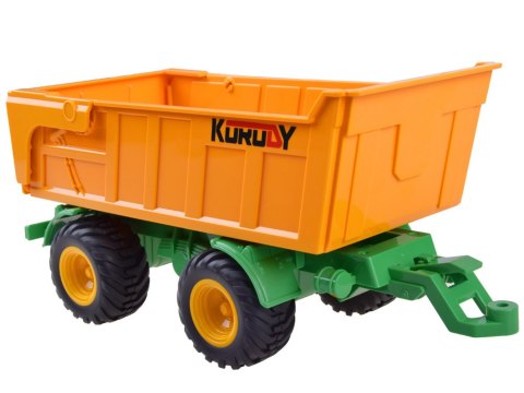 Traktor na pilota gumowe koła + przyczepa RC0601 Traktor na pilota gumowe koła + przyczepa RC0601