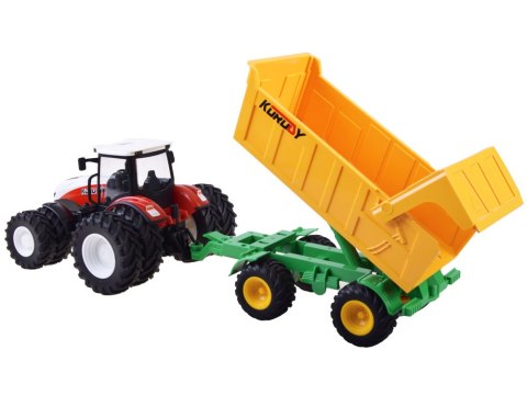 Traktor na pilota gumowe koła + przyczepa RC0601 Traktor na pilota gumowe koła + przyczepa RC0601