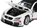 Auto metalowe model sportowe BMW M6 GT3 skala 1:32 światło dźwięk ZA4613 Auto metalowe model sportowe BMW M6 GT3 skala 1:32 światło dźwięk ZA4613