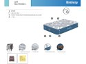 Bestway 2os wygodny materaca Queen 203x152x36cm wbudowana pompka 6712Y
