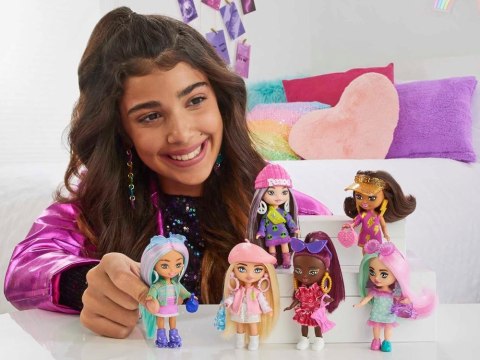 Lalka stylowa lalka modowa Barbie Extra Mini Minis HLN47 ZA5105 D Lalka stylowa lalka modowa Barbie Extra Mini Minis HLN47 ZA5105 D