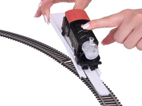 Kolejka elektryczna klasyczny parowóz z jednostką sterującą H0 1:87 RC0643 Kolejka elektryczna klasyczny parowóz z jednostką sterującą H0 1:87 RC0643