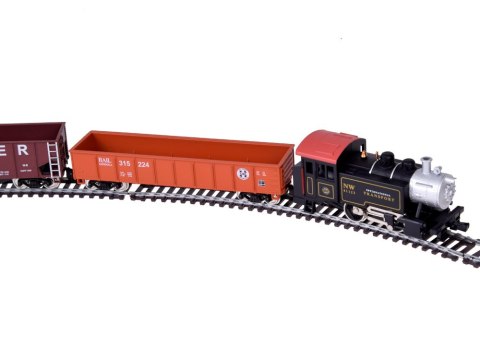 Kolejka elektryczna klasyczny parowóz z jednostką sterującą H0 1:87 RC0643 Kolejka elektryczna klasyczny parowóz z jednostką sterującą H0 1:87 RC0643
