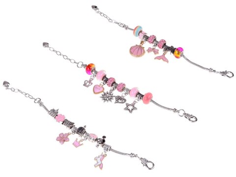 Kreatywny zestaw do robienia bransoletek CHARMS koraliki ZA5206 Kreatywny zestaw do robienia bransoletek CHARMS koraliki ZA5206