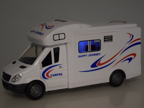 Auto Kempingowe Podróżne Kamper światło dźwięk Otwierane drzwi dach ZA5218 Auto Kempingowe Podróżne Kamper światło dźwięk Otwierane drzwi dach ZA5218