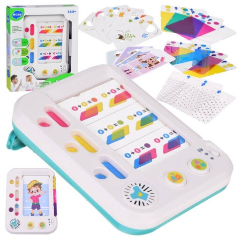 Edukacyjny Tablet dla dzieci do nauki kolorów - Interaktywna gra ZA5237 Edukacyjny Tablet dla dzieci do nauki kolorów - Interaktywna gra ZA5237