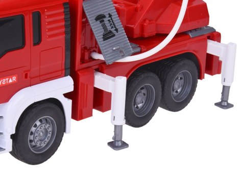 Straż Pożarna Funkcja lania wody + Ruchoma drabina Dźwięk + Światło ZA5229 Straż Pożarna Funkcja lania wody + Ruchoma drabina Dźwięk + Światło ZA5229