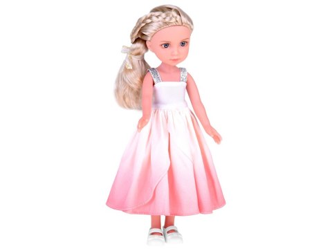 Elegancka Stylowa Lalka w Kapeluszu z Długimi Blond Włosami ZA5314 Elegancka Stylowa Lalka w Kapeluszu z Długimi Blond Włosami ZA5314