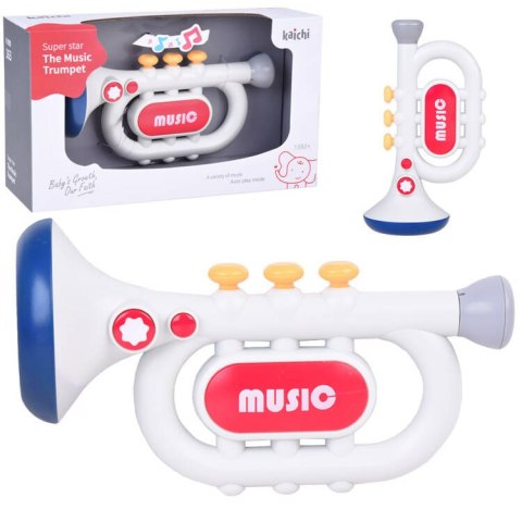 Interaktywna Trąbka dla dzieci 3 tryby zabawy Instrument muzyczny ZA5446 Interaktywna Trąbka dla dzieci 3 tryby zabawy Instrument muzyczny ZA5446