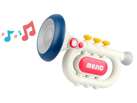 Interaktywna Trąbka dla dzieci 3 tryby zabawy Instrument muzyczny ZA5446 Interaktywna Trąbka dla dzieci 3 tryby zabawy Instrument muzyczny ZA5446