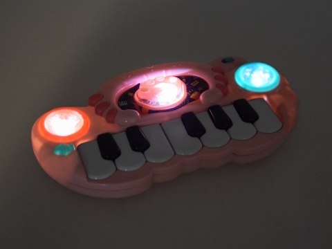 Interaktywne Organki Kolorowa Zabawka muzyczna dla dziecka IN0177 Interaktywne Organki Kolorowa Zabawka muzyczna dla dziecka IN0177